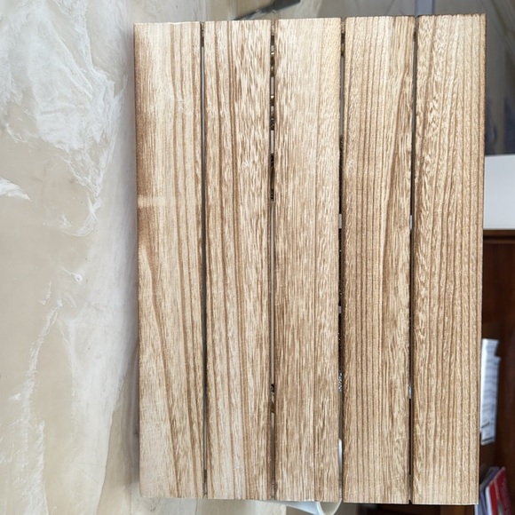 Wooden Slatted Tray - Picture 3 of 3